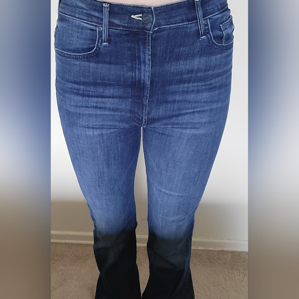 Mother high waisted Mellow Drama in Anchor Point size 28